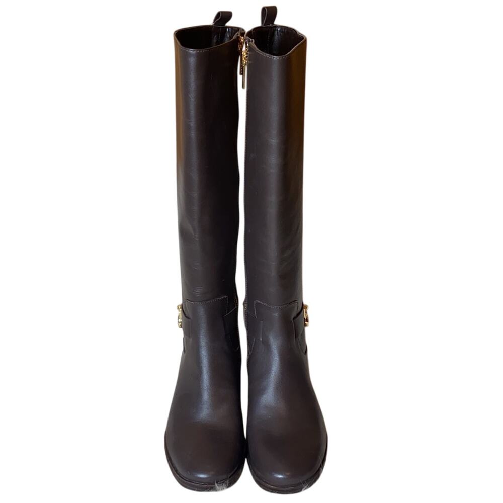 Michael Kors Ryan Leather Riding Boots 5.5 NWOT - Picture 6 of 11